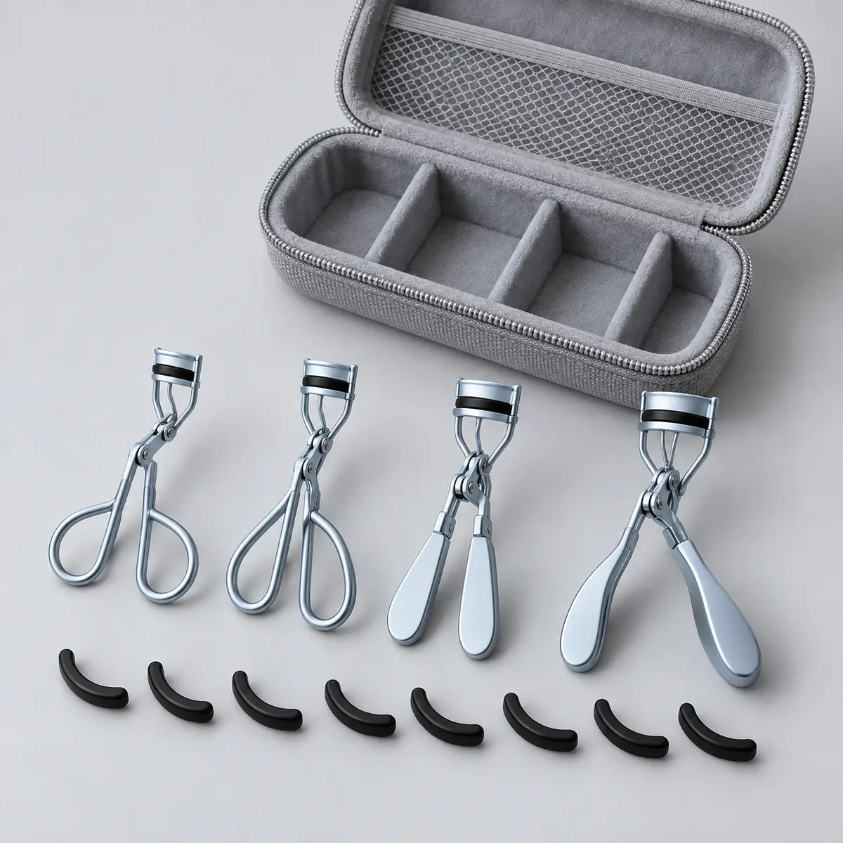Matrix Four Set in Ice Blue, with included accessories