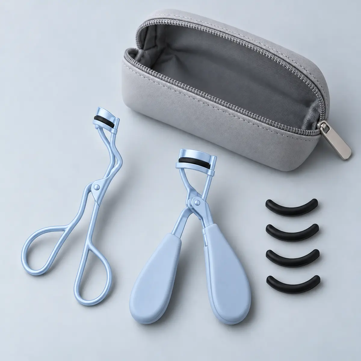 Prism Duo in Ice Blue, with included accessories