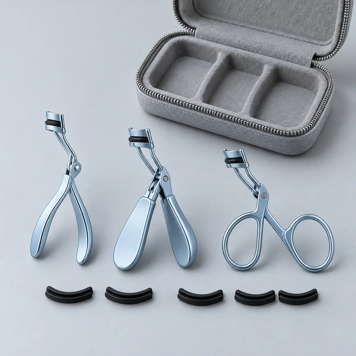 Prism Station in Ice Blue, with included accessories