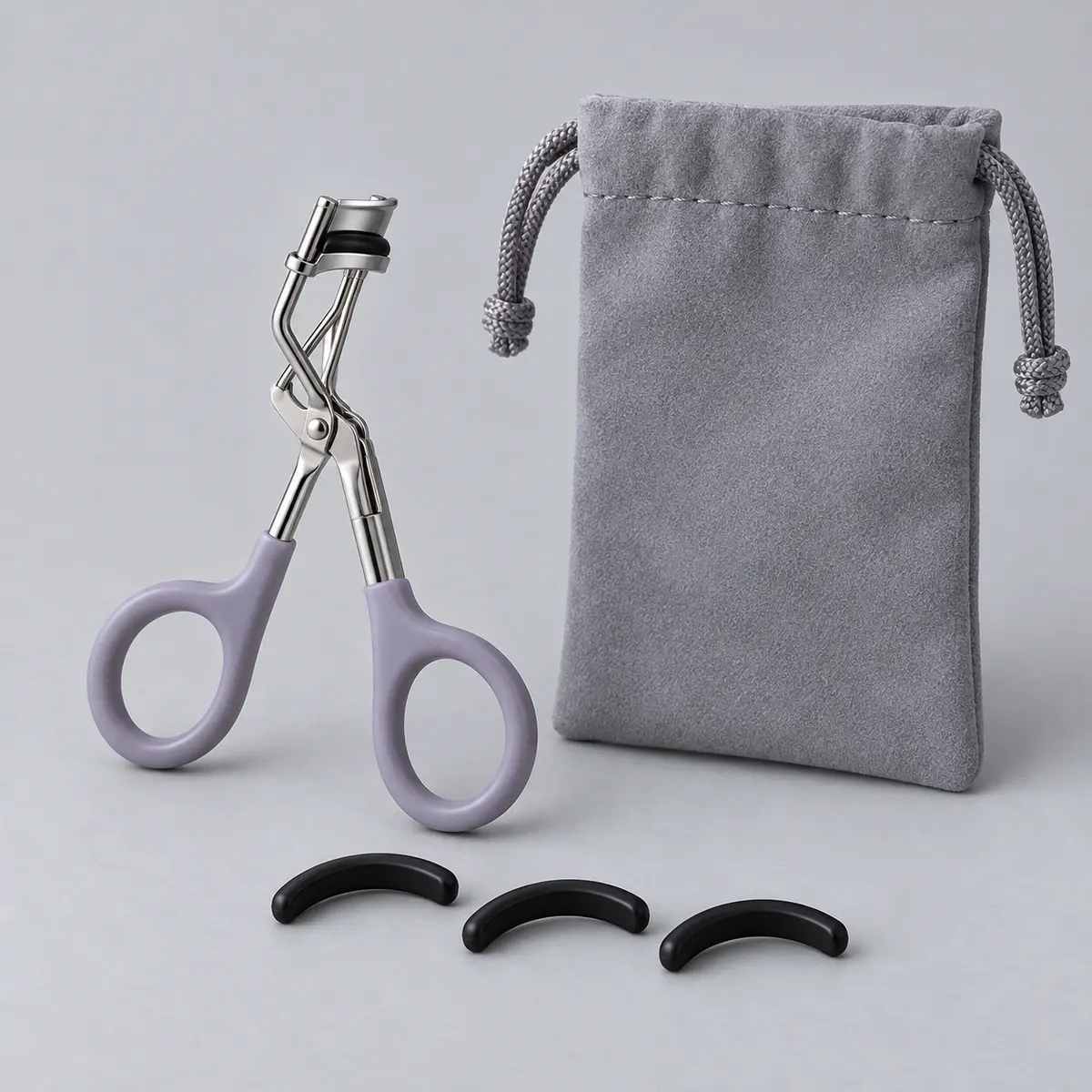 Soft Grip Kit in Lilac Grey, with included accessories